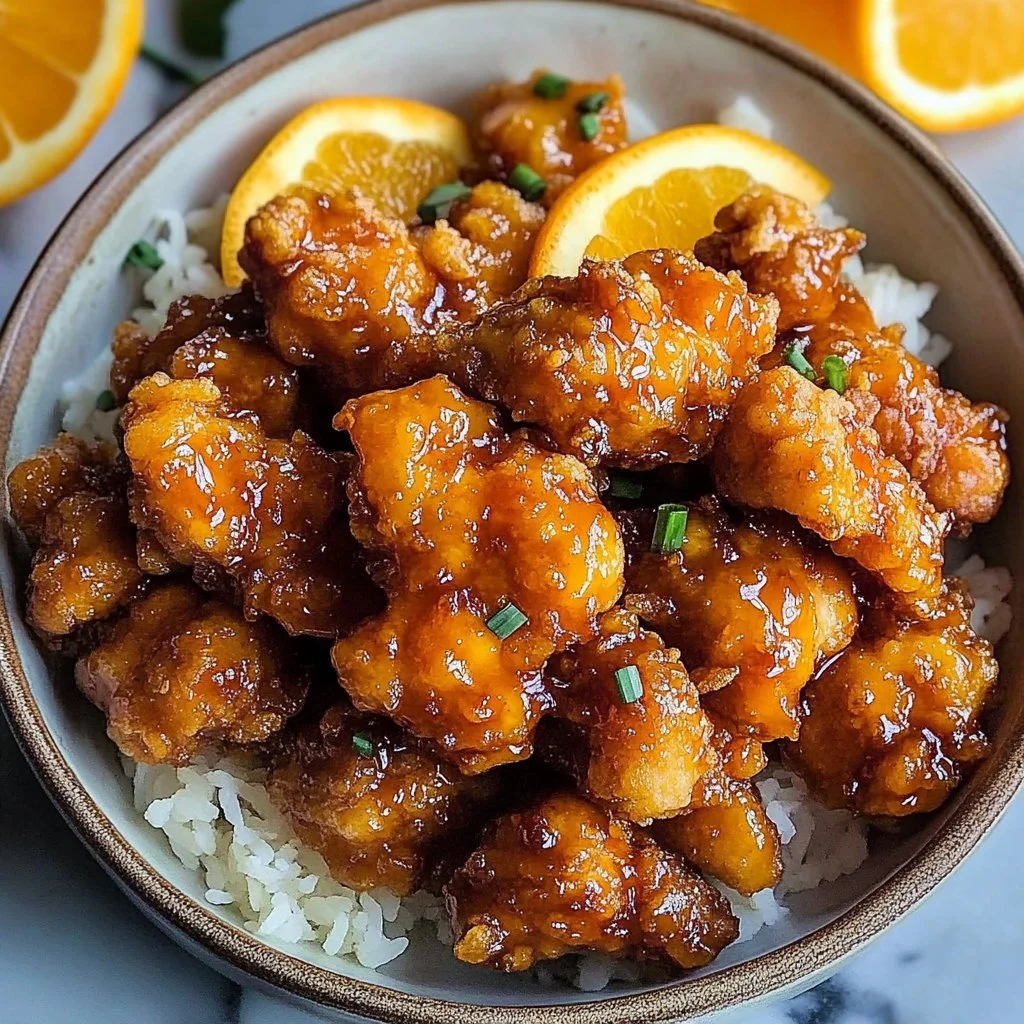 Crispy Orange Chicken