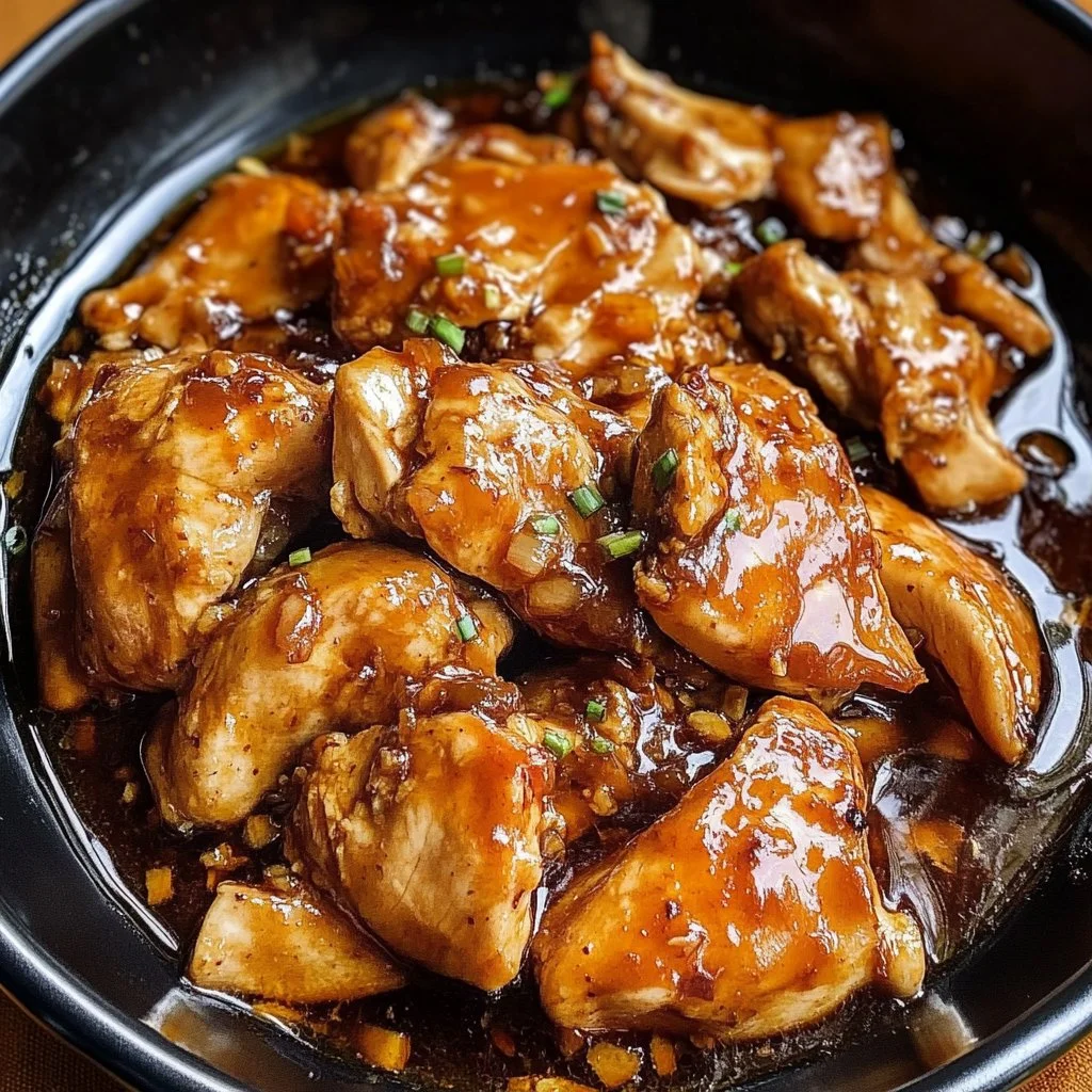 Crockpot Honey Garlic Chicken