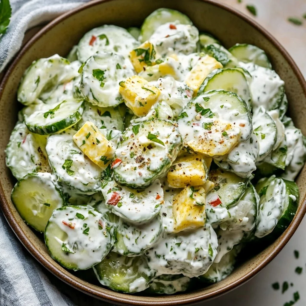 Cucumber Ranch Crack Salad