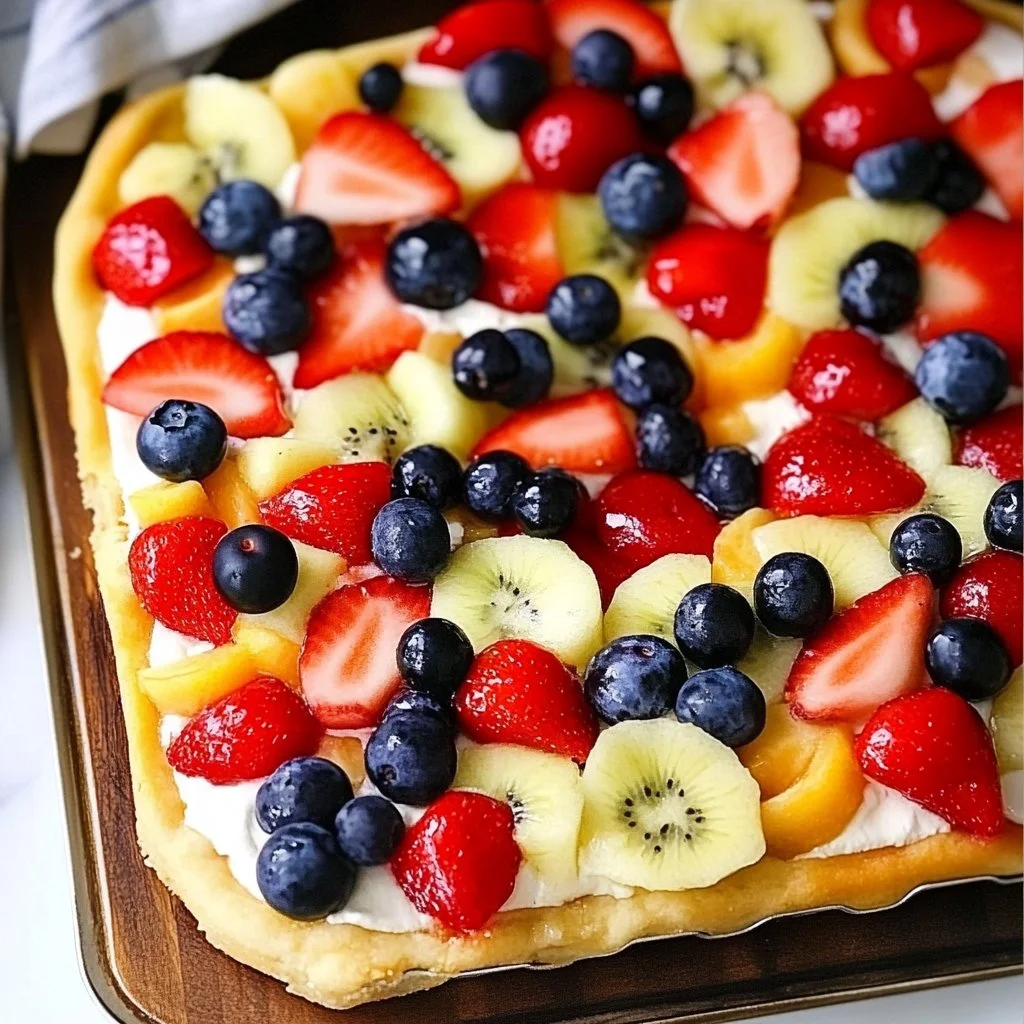 Easy Fruit Pizza