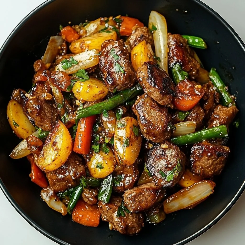 Flavor-Packed Blackstone Cowboy Stir Fry Dinner in Minutes