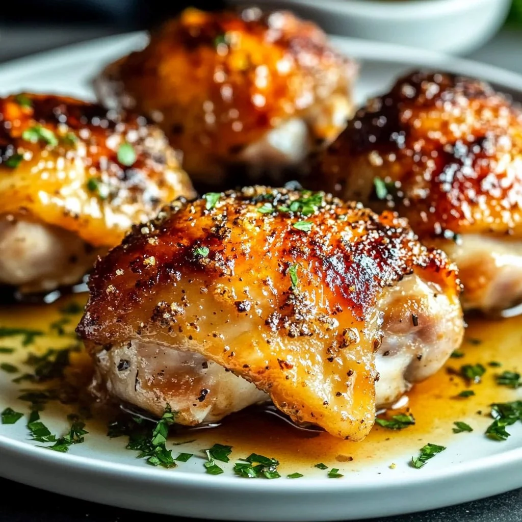 Flavorful Baked Ranch Chicken Thighs for a Cozy Dinner