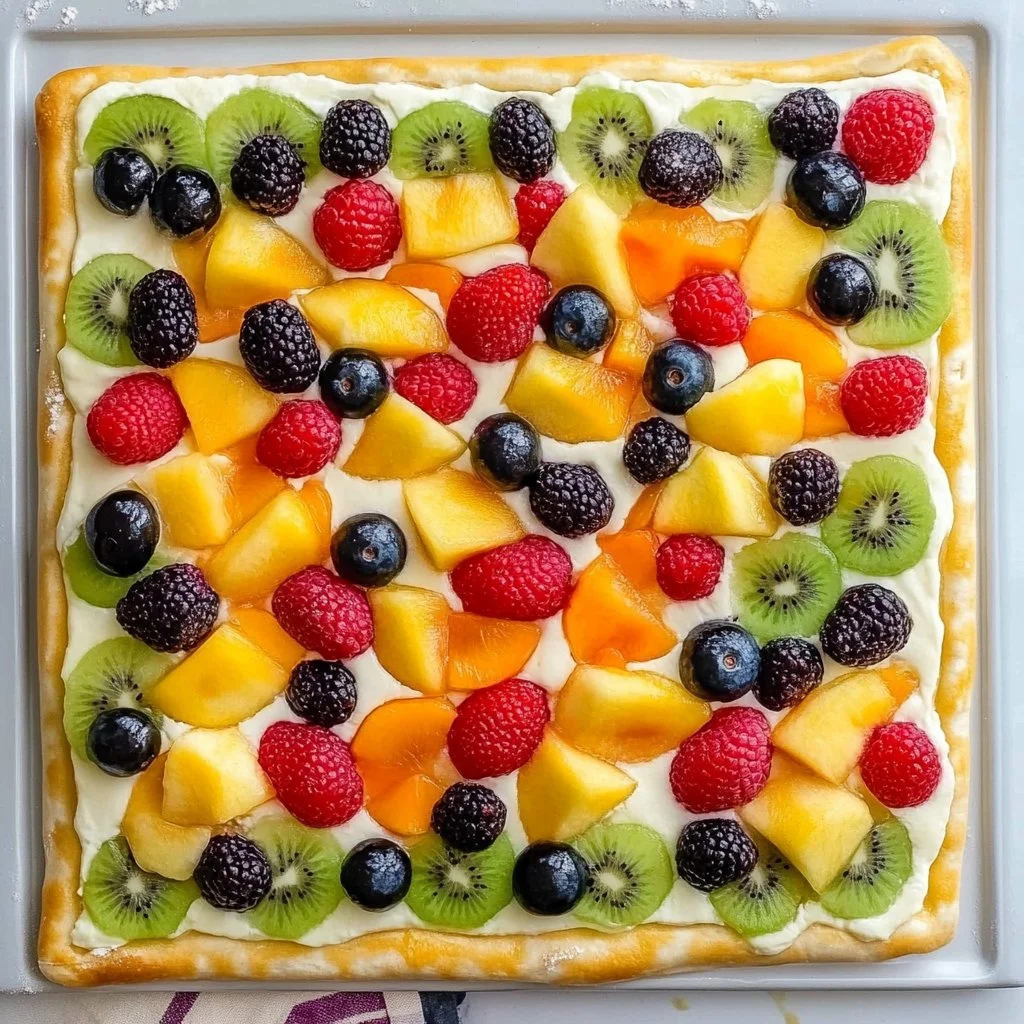 Easy Fruit Pizza