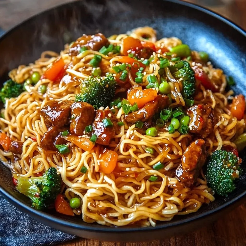 Garlic Butter Noodle Stir-Fry