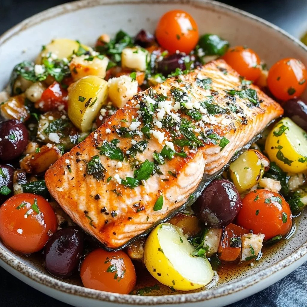 Mediterranean Salmon: Quick, Healthy Delight for Any Meal