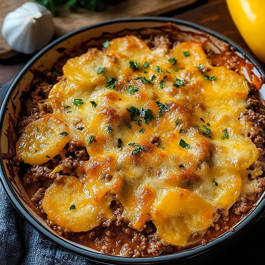 Hobo Casserole Ground Beef