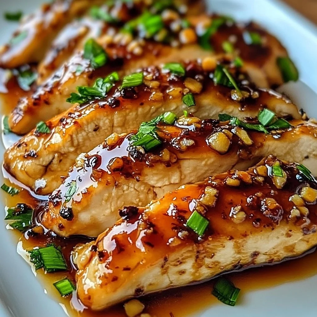 Honey Garlic Chicken Breasts