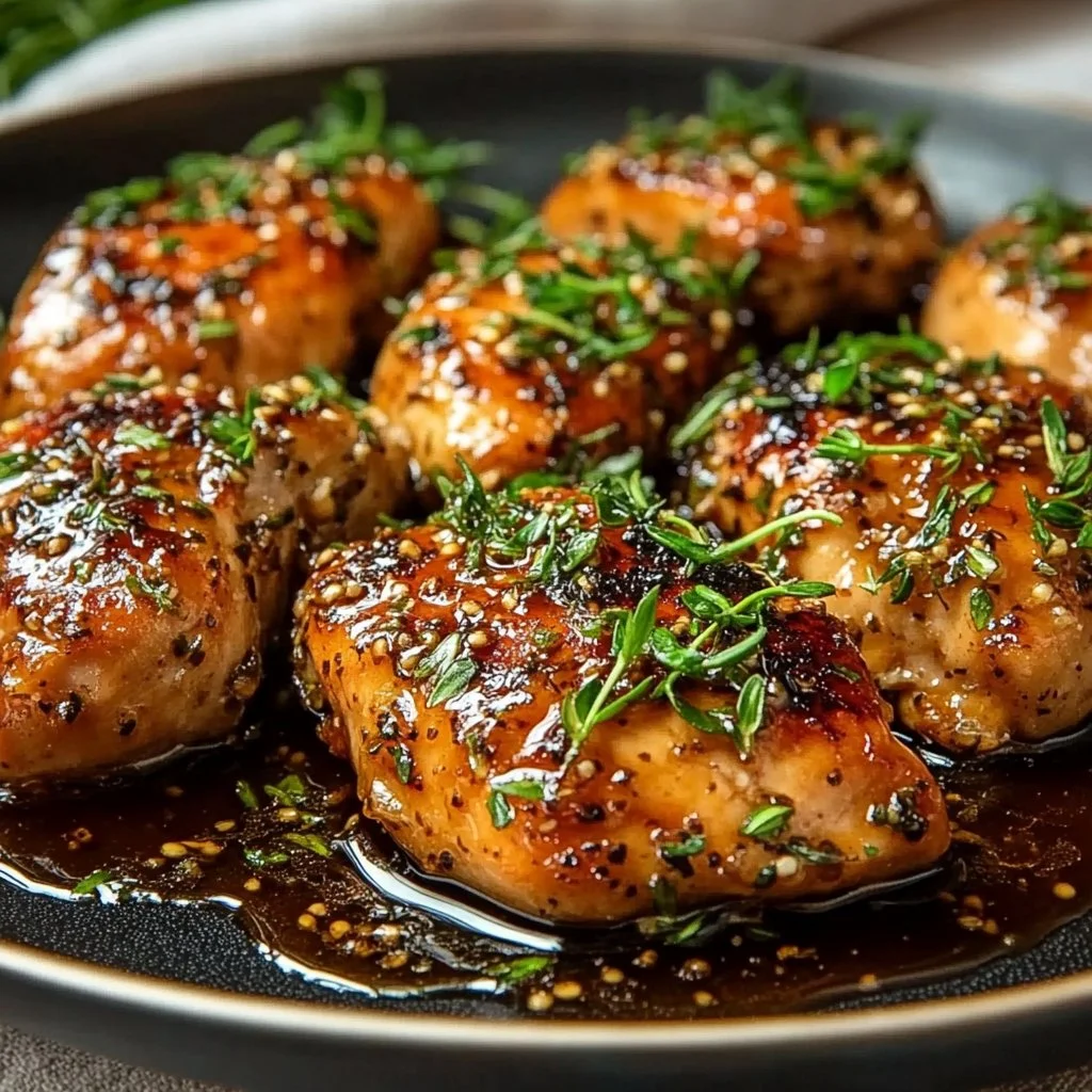 Honey Garlic Chicken Breasts
