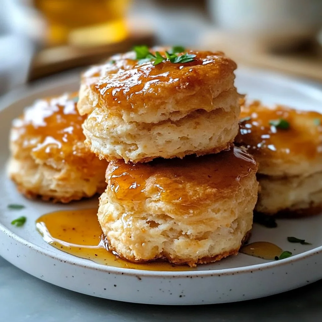 Hot Honey Chicken Biscuits