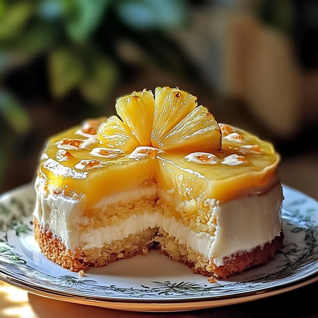 Juicy Pineapple Heaven Cake