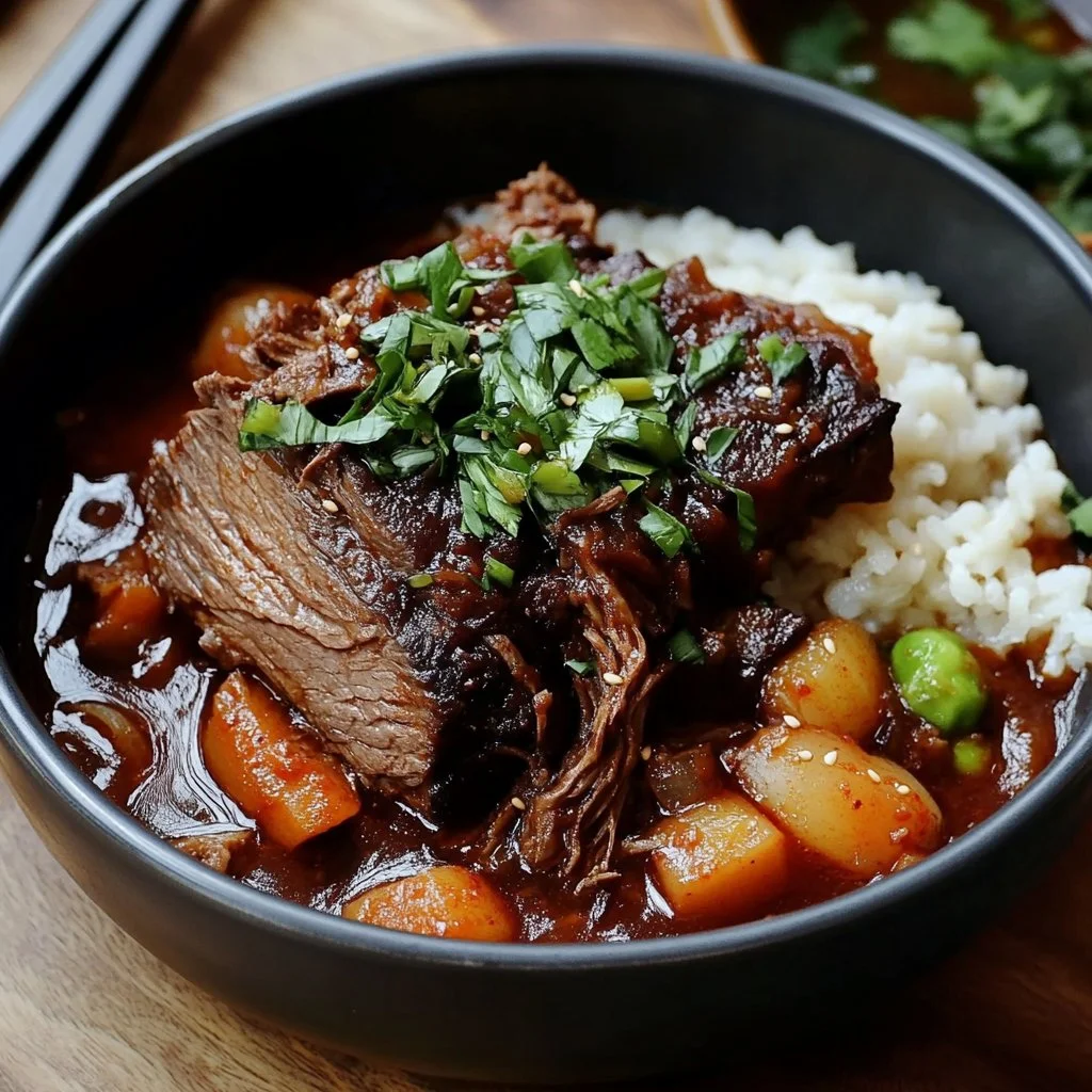 Korean Style Pot Roast