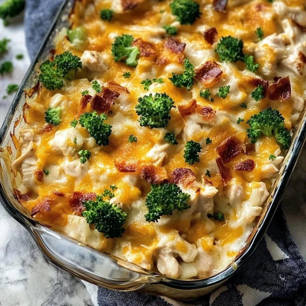 Easy Low Carb Chicken Casserole