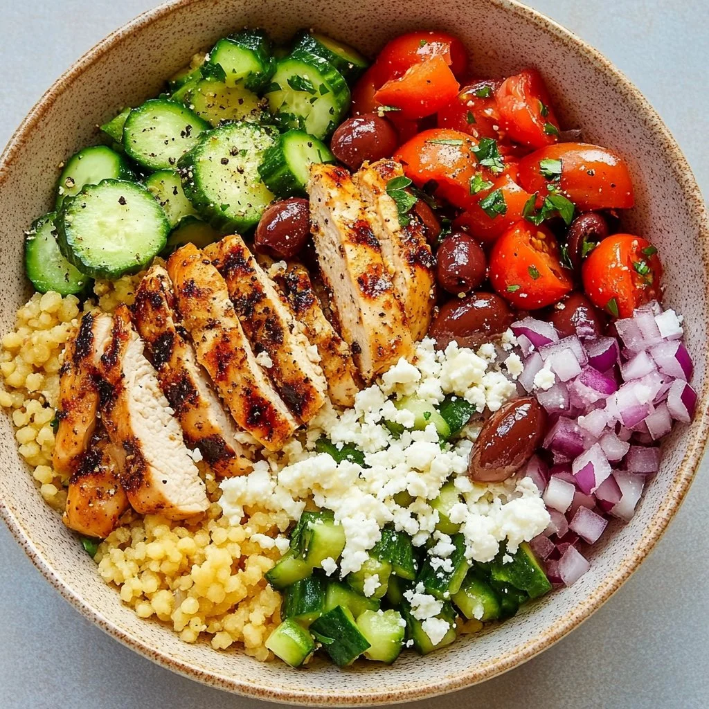 Mediterranean Chicken Bowl