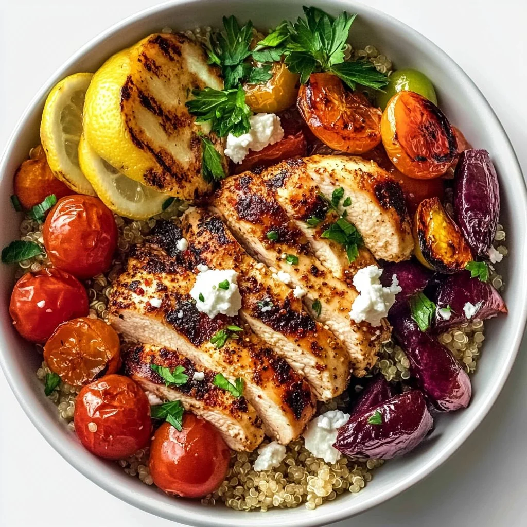Mediterranean Chicken Bowl