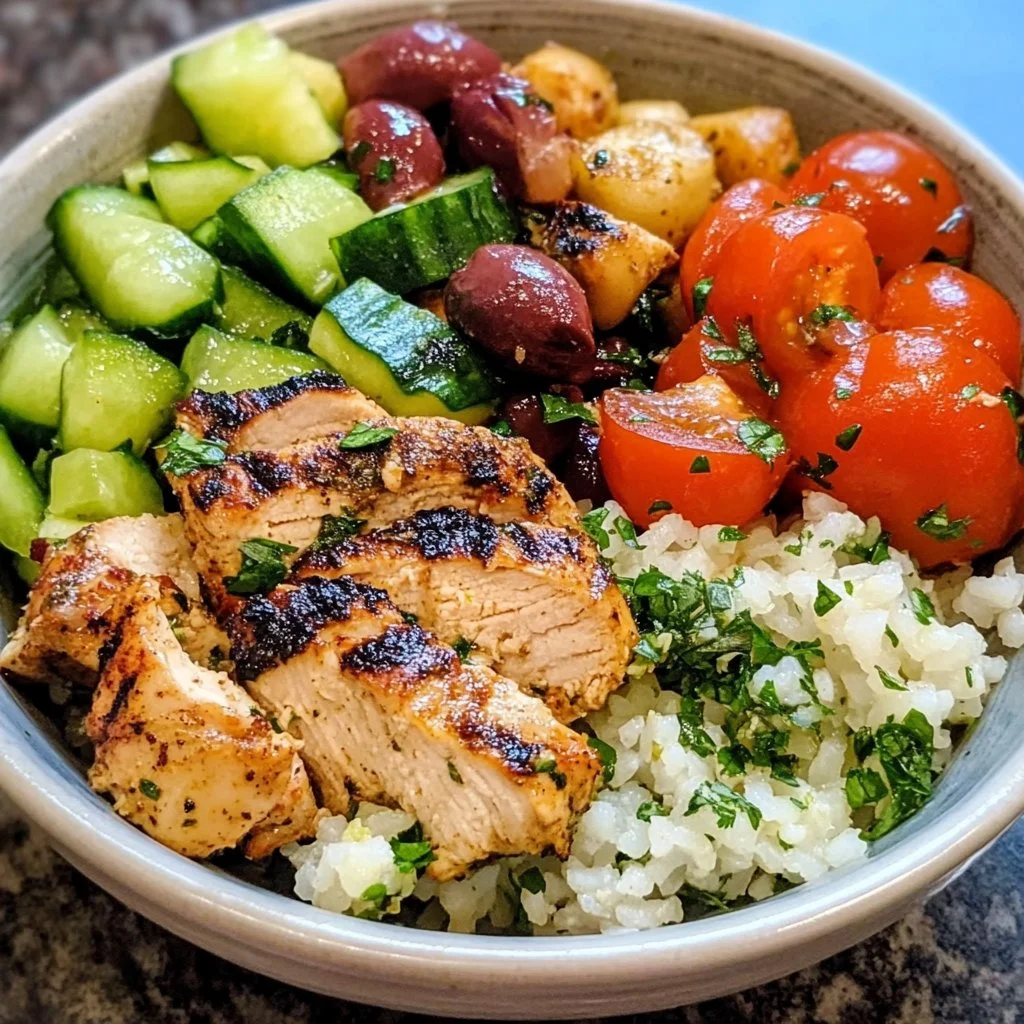 Mediterranean Chicken Bowl