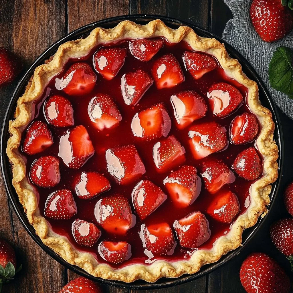 Old Fashioned Strawberry Pie