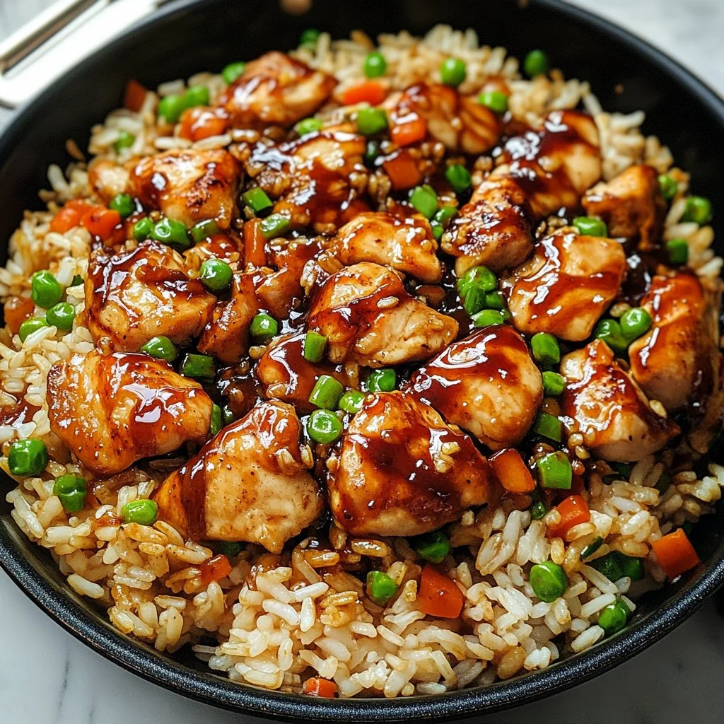 One-Pan Bold Honey BBQ Chicken Rice