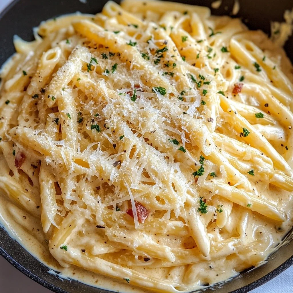 One Pot Creamy Garlic Pasta