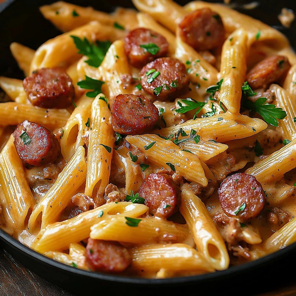 One Pot Kielbasa Pasta