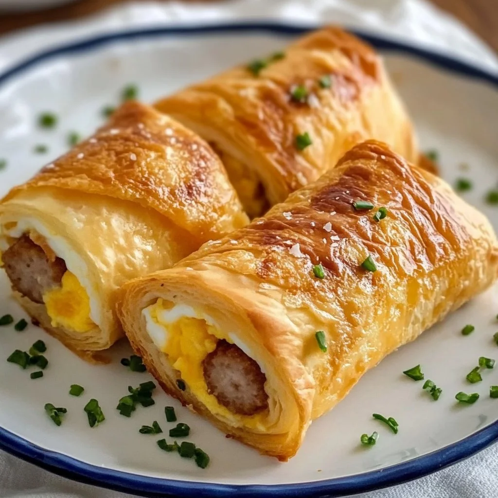 Sausage Egg Breakfast Roll-Ups – Quick & Easy Morning Treat! - mommyplates