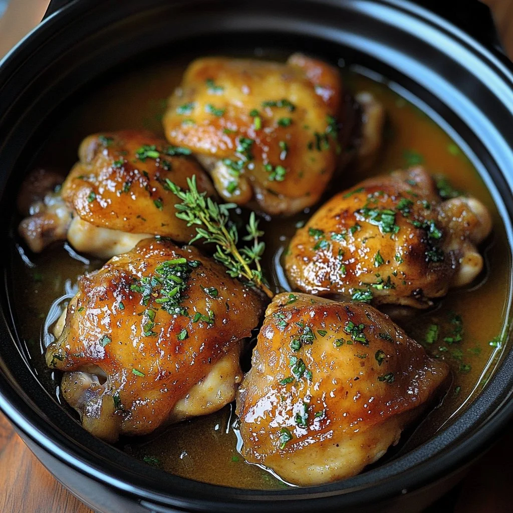 Slow Cooker Chicken Thighs You Gotta Try