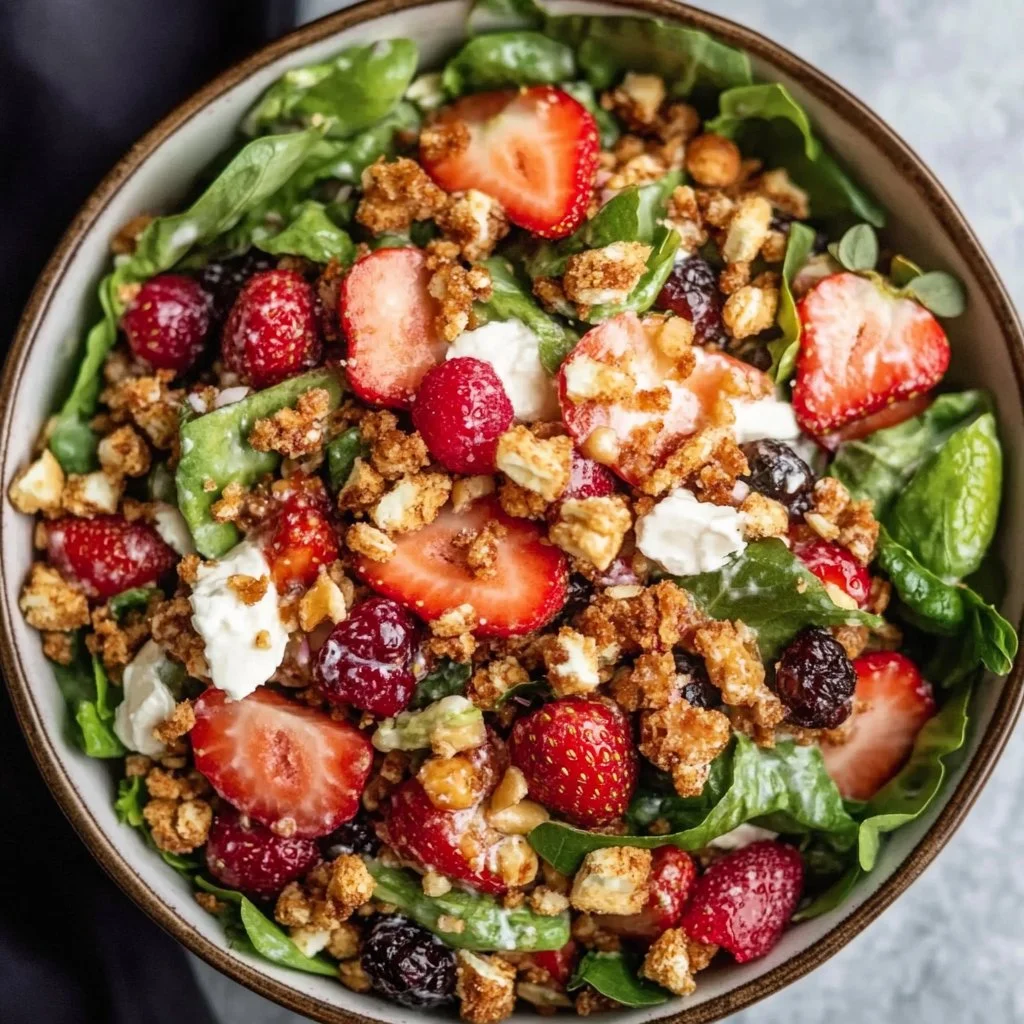 Strawberry Crunch Salad