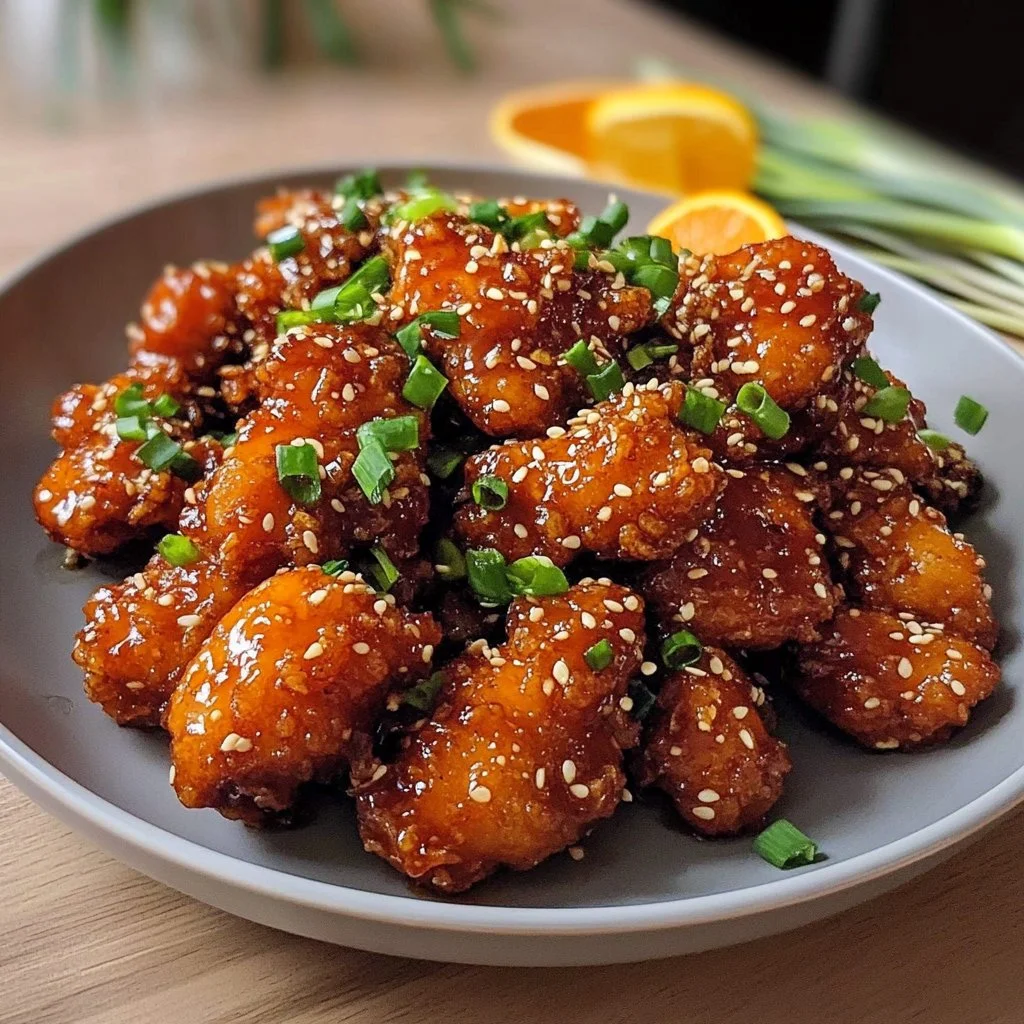 30-Minute Crispy Homemade Orange Chicken