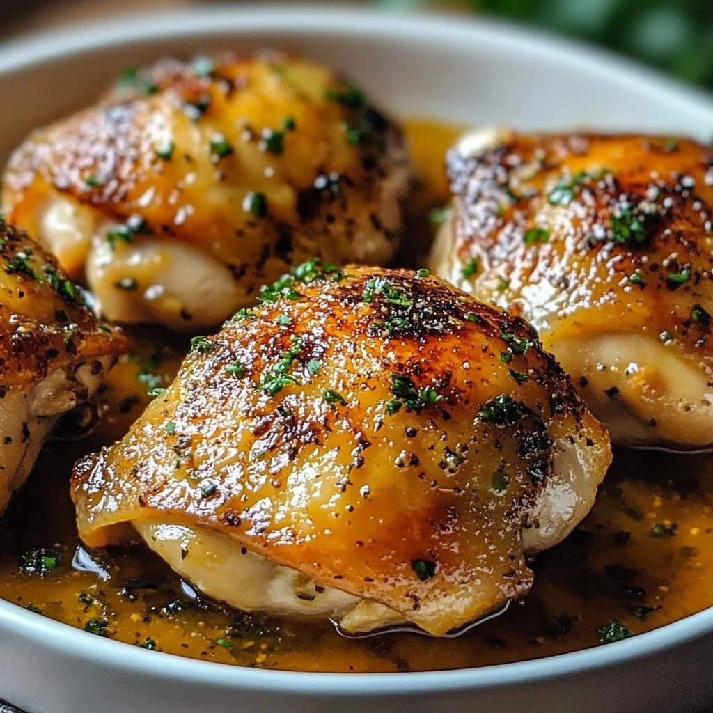 Baked Chicken Thighs Recipe