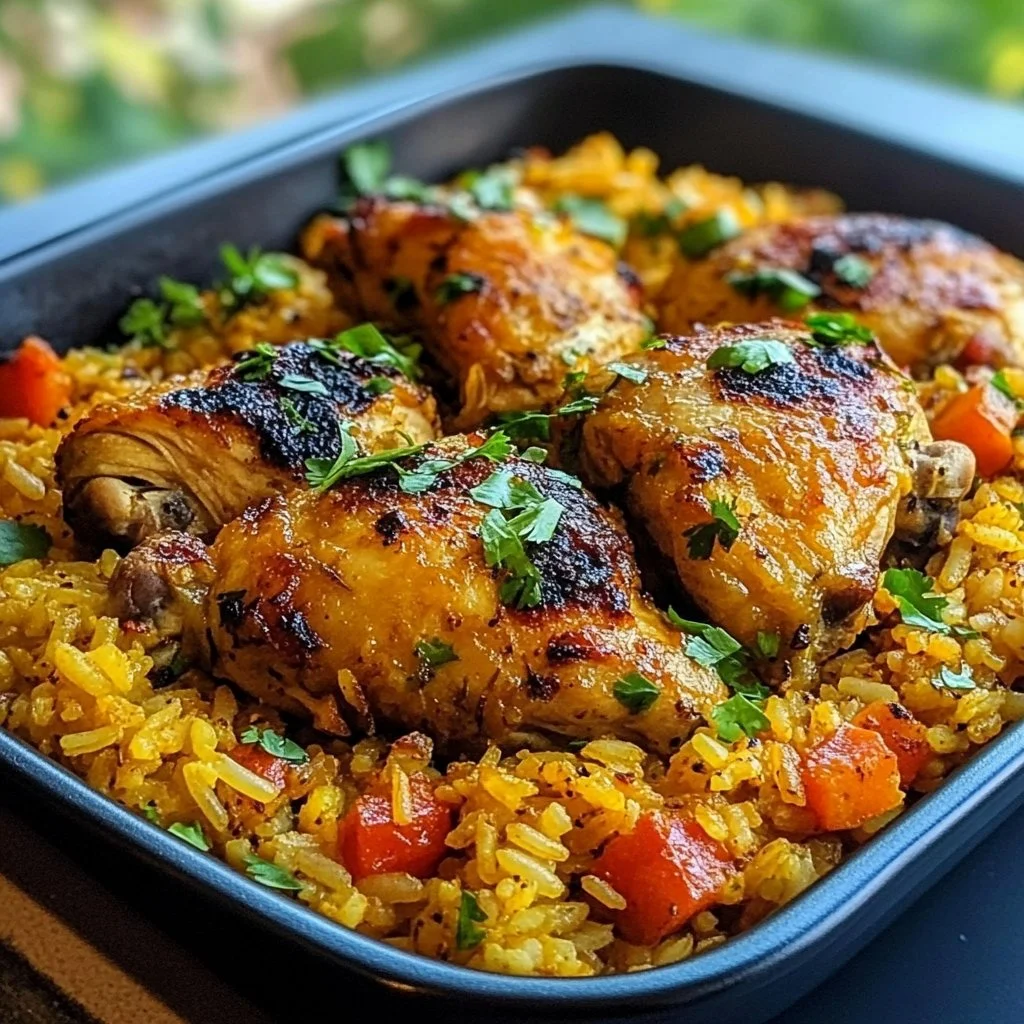 Caribbean Chicken and Rice