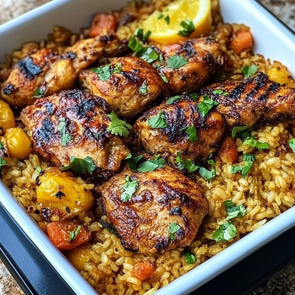 Caribbean Chicken and Rice