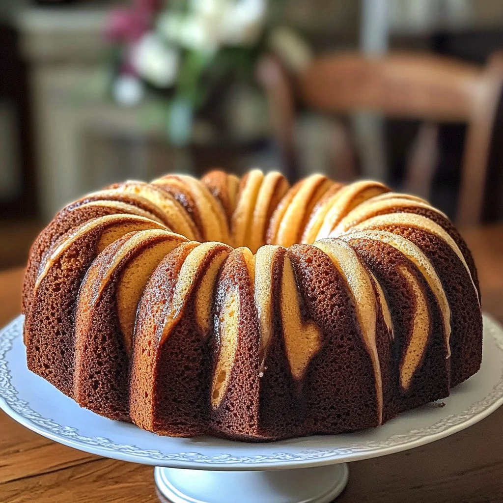 Cinnamon Swirl Bundt Cake