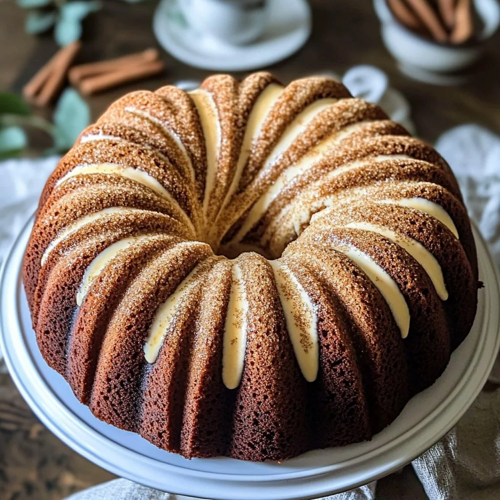 Cinnamon Swirl Bundt Cake
