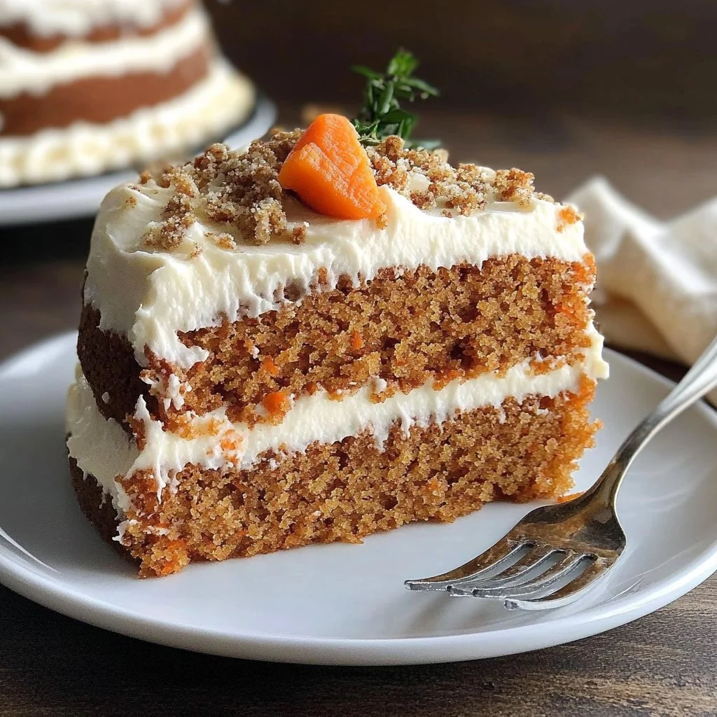 Moist Carrot Cake – Classic, Fluffy & Full of Flavor
