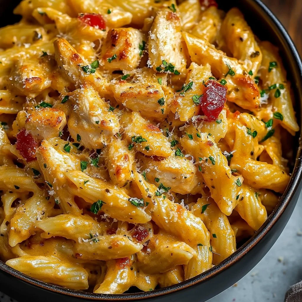 Comforting Crack Chicken Pasta