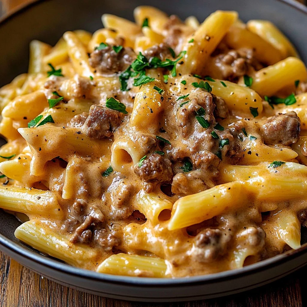 Creamy Beef Pasta