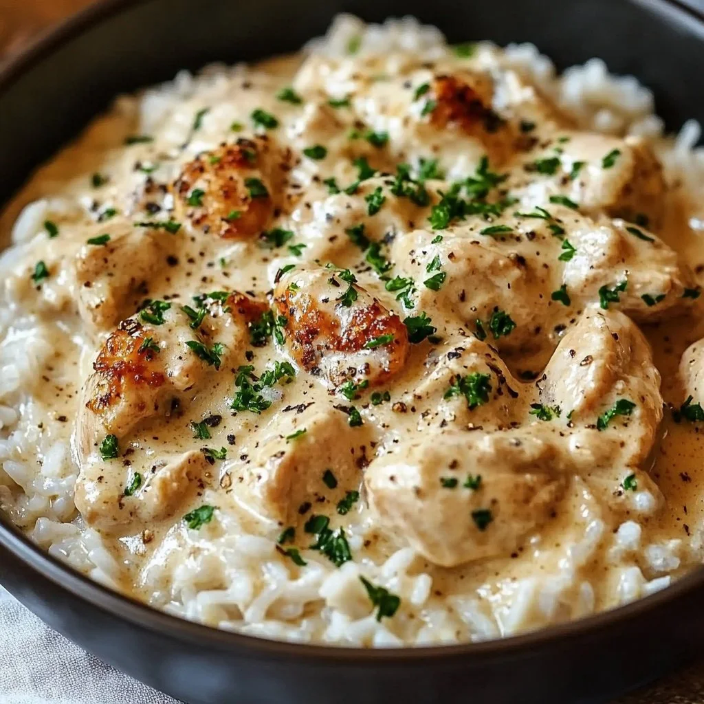 Creamy Chicken and Rice