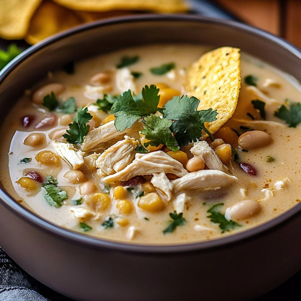 Creamy White Chicken Chili