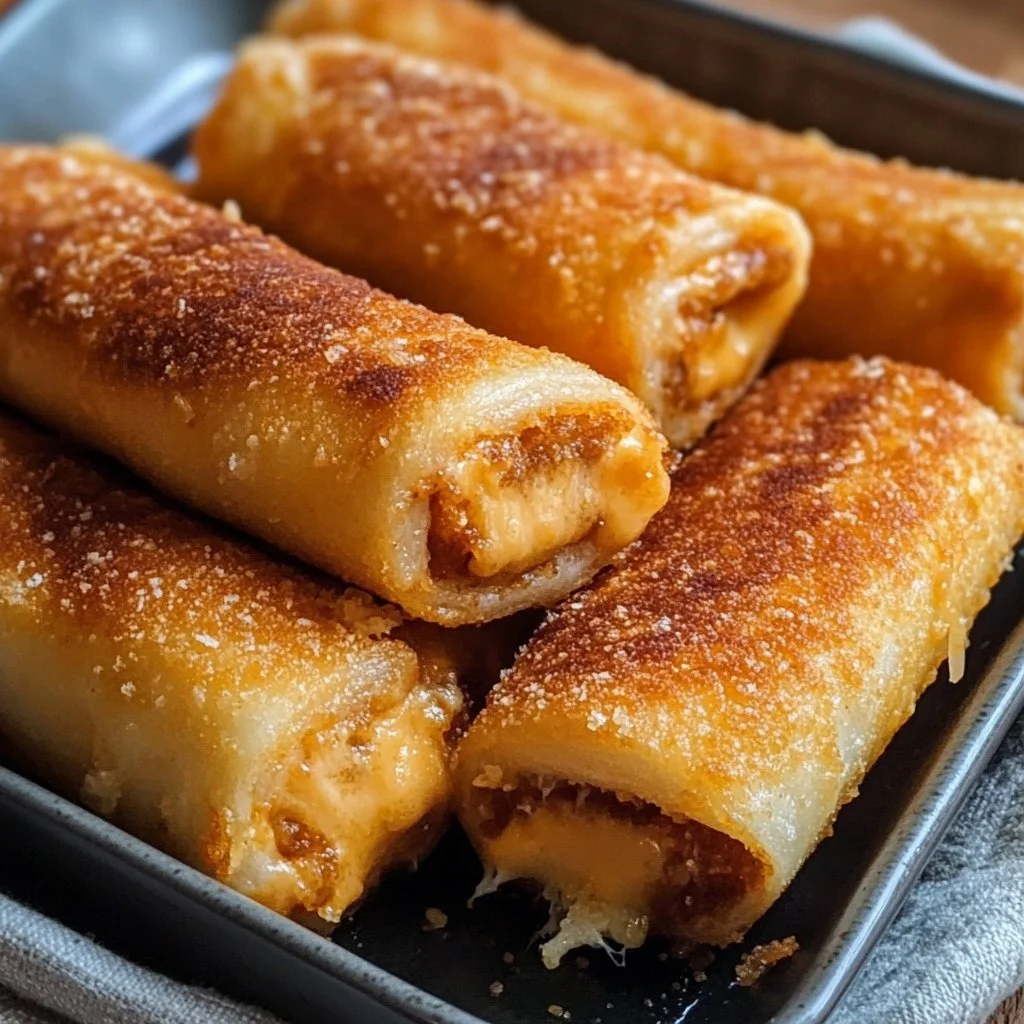 Crispy Cheesy Roll-Ups