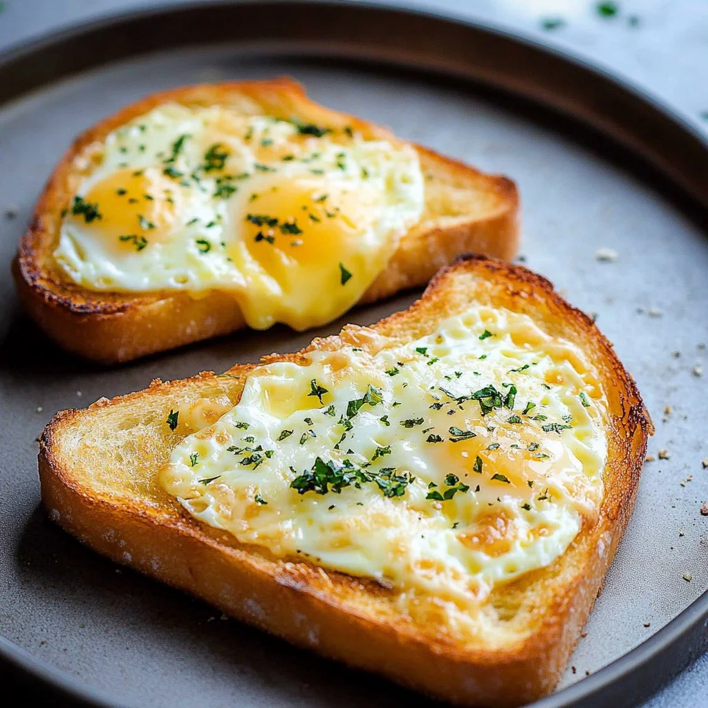 Egg and Cheese Toasts: Crispy, Cheesy, and Amazingly Quick