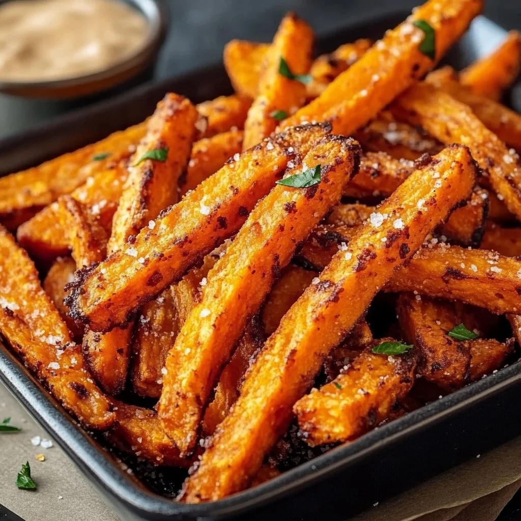 Crispy Oven Baked Sweet Potato Fries