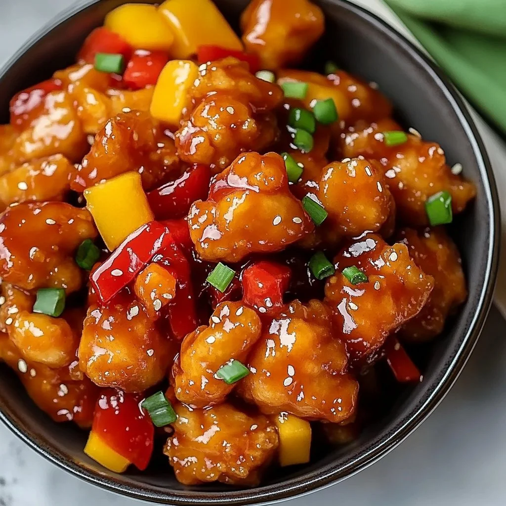 Crispy Sweet and Sour Chicken