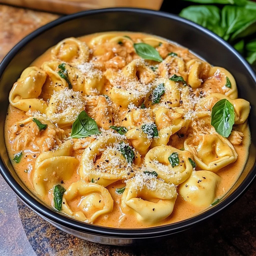 CrockPot Chicken Tortellini