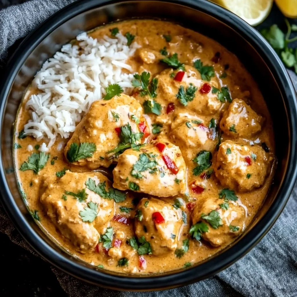 Crockpot Thai Peanut Chicken