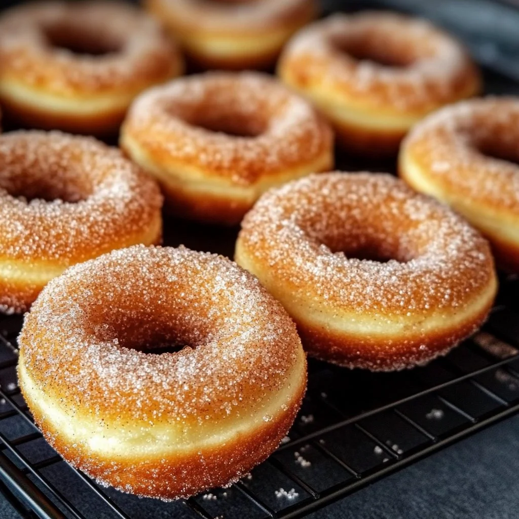 Delicious Baked Cinnamon Sugar Donuts You Can’t Resist