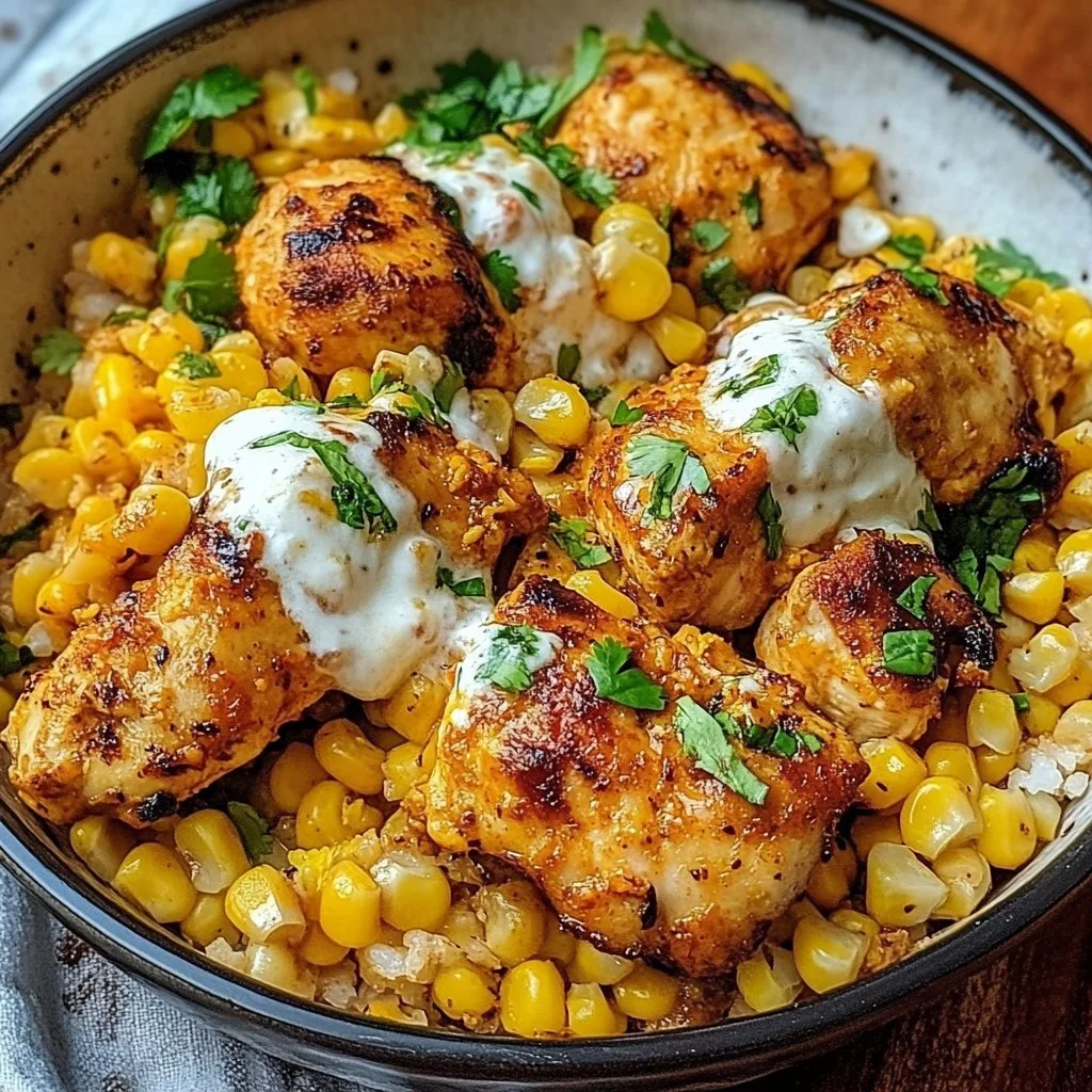 Easy Street Corn Chicken Bowl