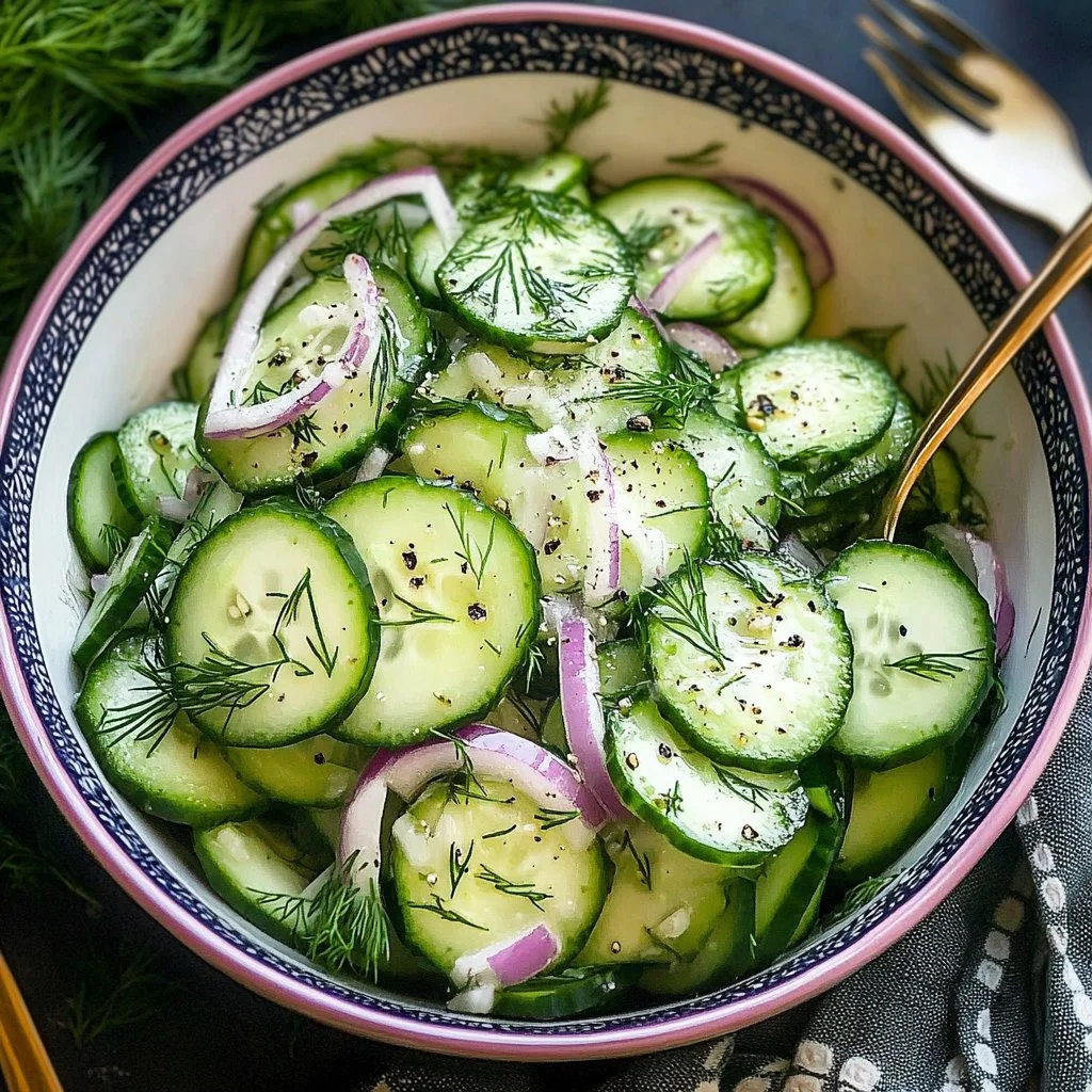 Cucumber Dill Salad: The Fresh, Healthy Summer Side Everyone Loves