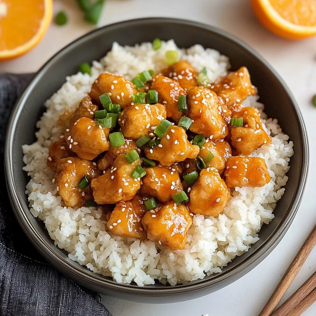 Gluten-Free Orange Chicken