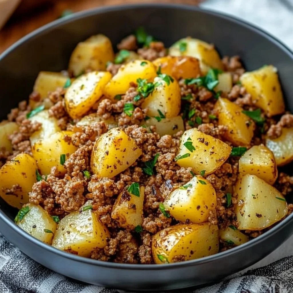 Ground Turkey with Potatoes