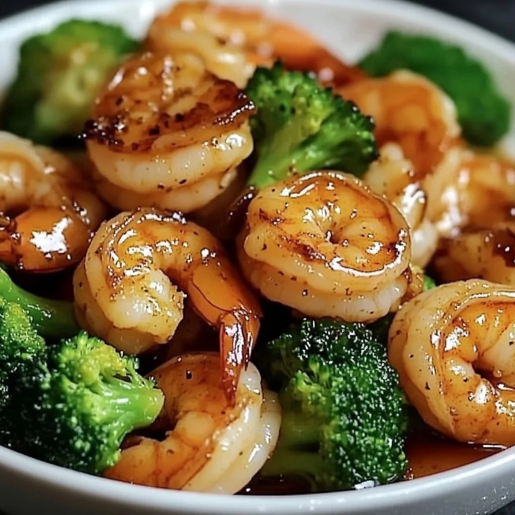 High-Protein Honey Garlic Shrimp