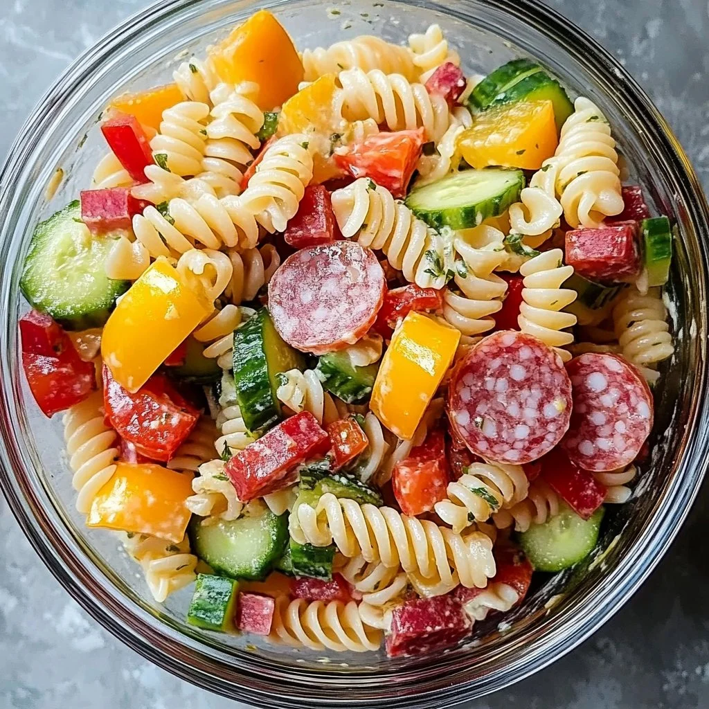 High-Protein Italian Pasta Salad